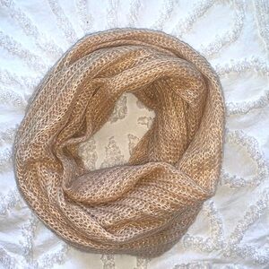 Lightweight Rose and Silver scarf
